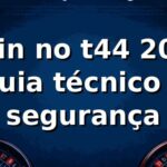 Login no t44 2026: guia técnico e segurança ✅